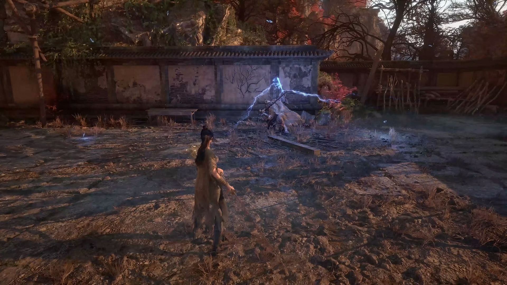 Duel against South General - Liu Wenxiu in Wuchang: Fallen Feathers (Image via 505 Games)